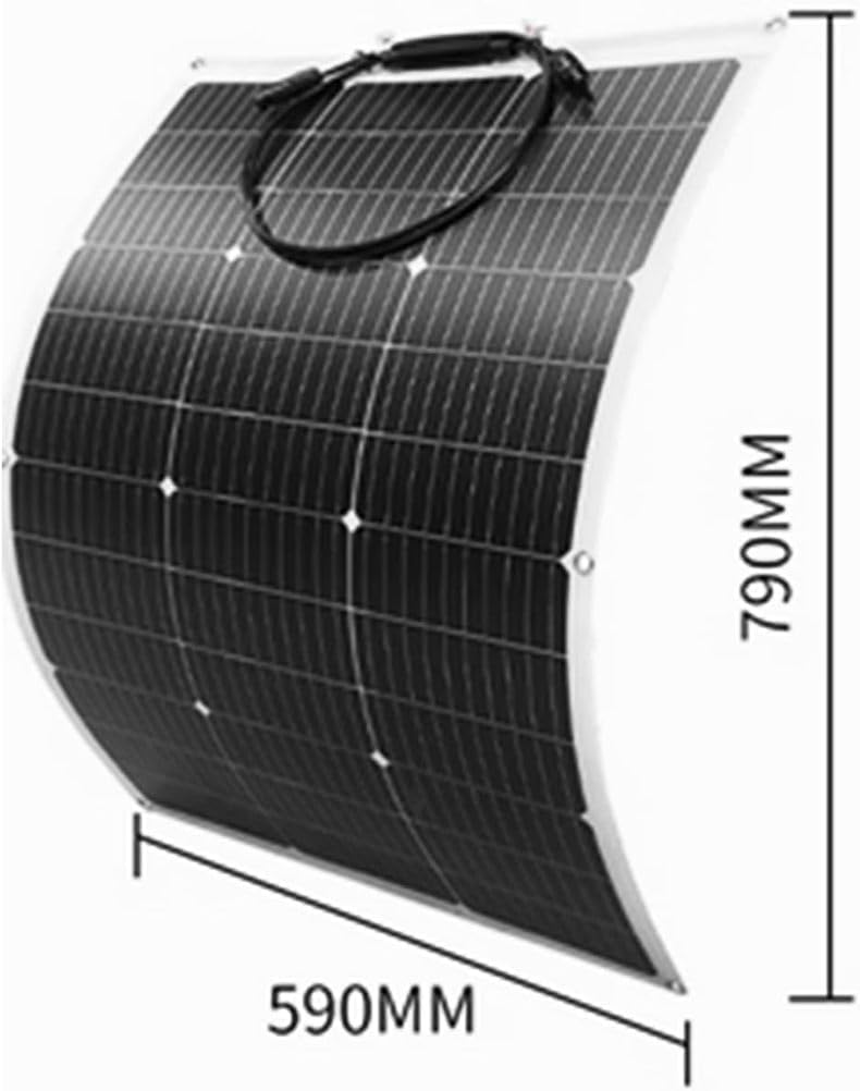2000W Solar Power System Solar Panel Kit 12V Solar Battery 60A Controller Solar Panel Home Mobile RV Car Caravan