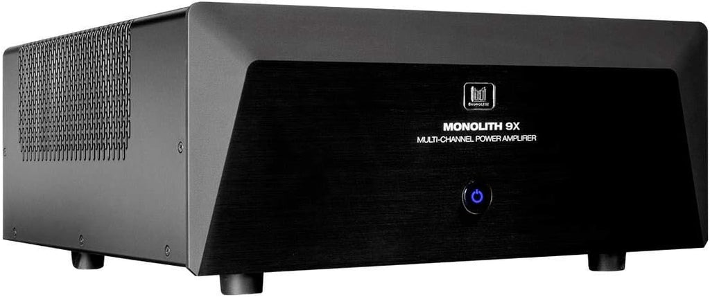 Monolith Multi-Channel Home Theater Power Amplifier - Class AB, with 9 Channels (3x200 Watts + 6x100 Watts) Into 8 Ohms, XLR and RCA Inputs