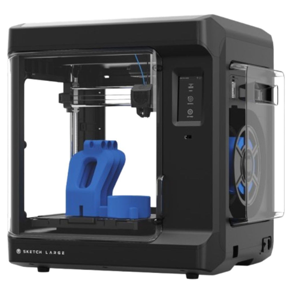 MakerBot Sketch 3D Printer with Fused Deposition Modelling Print Technology and Layer Resolution of 100 to 400 Microns (Black, Large)