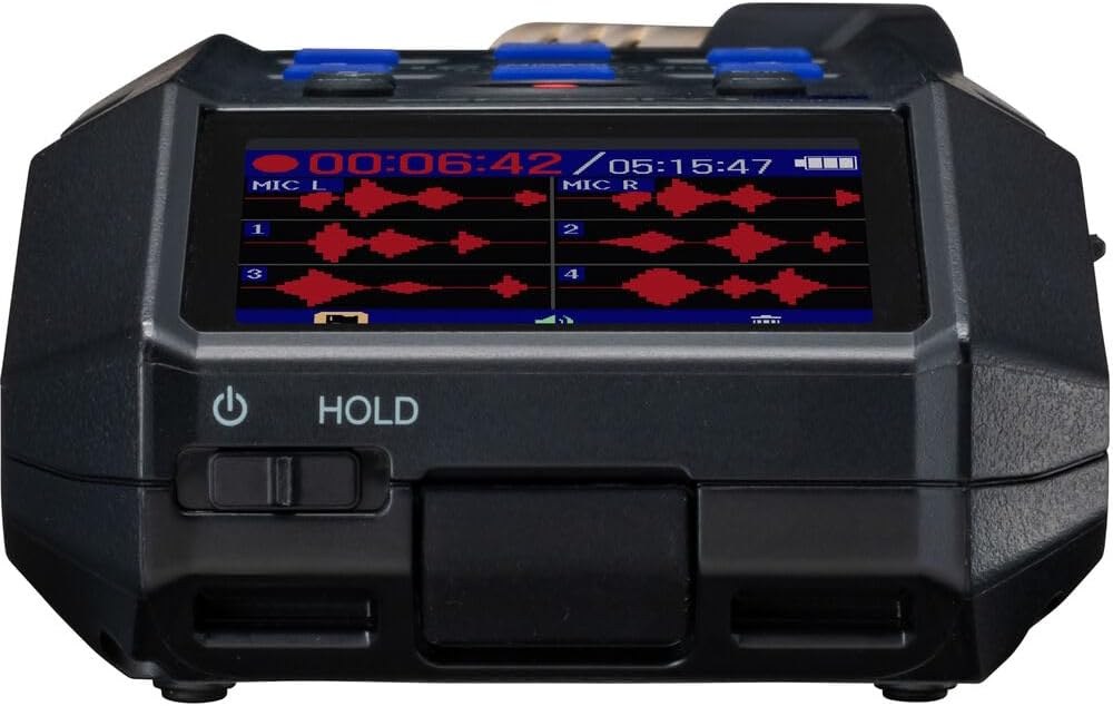 Zoom H6essential Handy Recorder 6-Track 32-Bit Float Portable Audio Recording (2024 Model) Stereo Microphones, 4 XLR/TRS Inputs, USB Audio Interface, for Musicians, Podcasters and Filmmakers Bundle