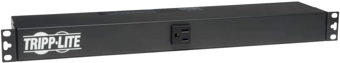 Tripp Lite PDU Basic 13 NEMA 5-15R Outlets 5-15P Input 1.8kW 6ft Cord 1URM (PDU121506)