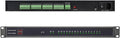 1U 12V 20A 18-Channel Rack Mount Power Supply – 12V 3-5A Distributed DC Output with Reset Fuse, 4 ft Replaceable AC Cord. Ideal for Security Cameras, DVRs, CCTV Systems, by UltraPoE