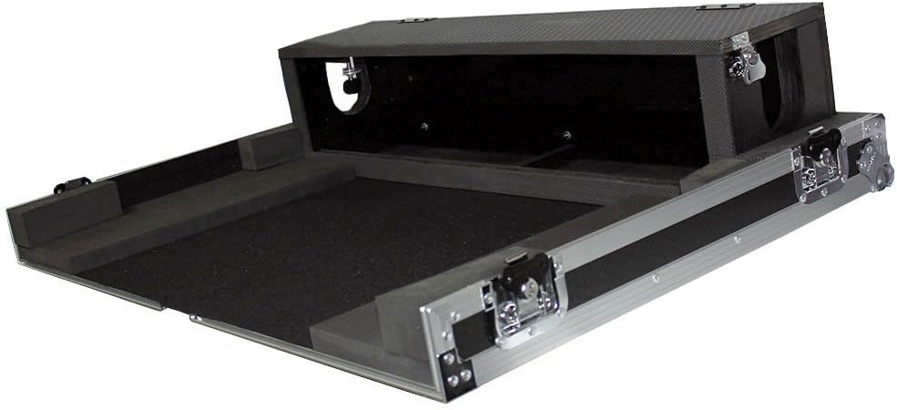 ProX XS-BX32CDHW ATA Digital Audio Mixer Flight Case for Behringer X32 Compact Console with Doghouse compartment and Caster wheels