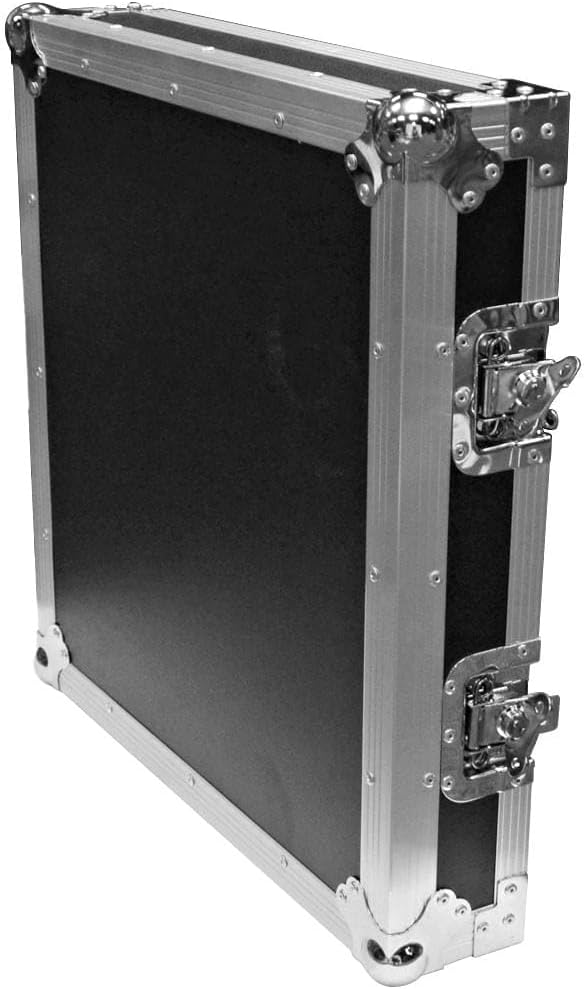 Seismic Audio SATAC12U 12U ATA Rack Case with Casters – Heavy Duty 19 Inch Road Rack for Amplifiers, Mixers, Wireless Systems