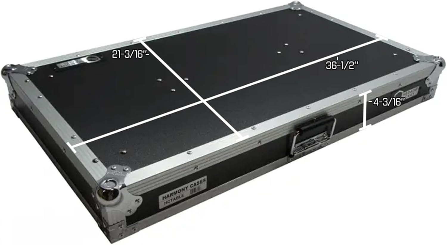 Harmony Audio HCTABLE Portable 36' Wide DJ Workstation Table 30' Height
