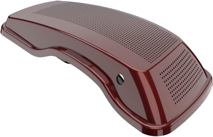 Advanblack Saddlebag Dual 6x9 Speaker lids, Audio Covers Fit for H-D Touring, Road Glide, Street Glide Special, Road King, 2014 2015 2016 2017 2018 2019 2020 2021 2022 2023