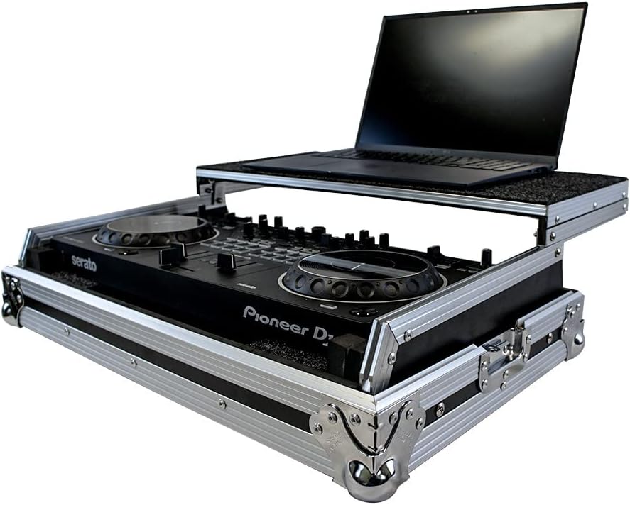Harmony Audio Cases HCREV1LT DJ Case Fits Pioneer DDJ-REV1 Controller W/Laptop Tray