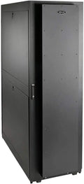 Tripp Lite - SRQP42UB - 42U Rack Enclosure Server Cabinet Quiet with Sound Suppression - 42U Wide X 27.76 Deep Floor Standing for Server - Black - Steel - 2000 Lb X Dynamic/Rolling Weight