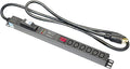 Metered-Breaker-Surge Protection PDU, 240V, L6-30P, 30A, 7200watts, (6) C13 Outlets, Networking, Crypto Mining, Data Center, ASIC/RIGS, Server Rack