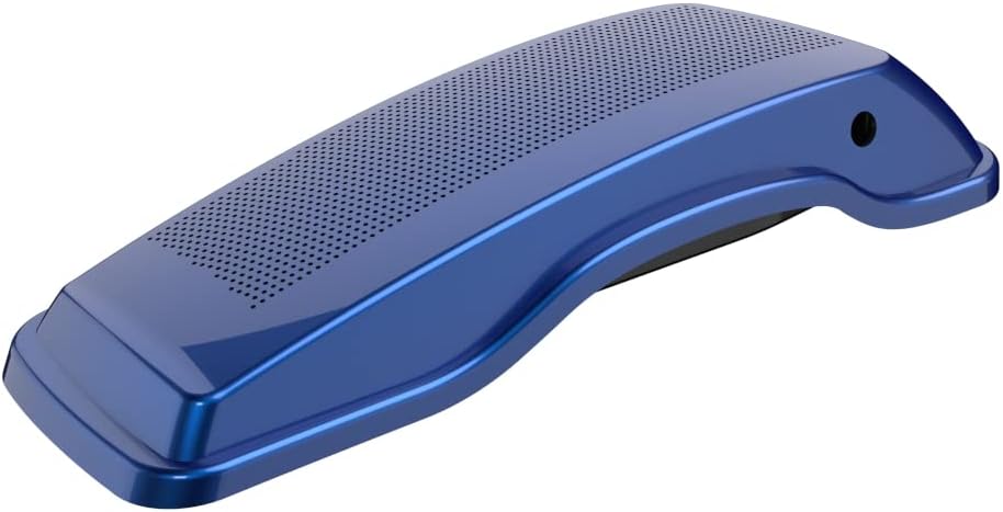 Advanblack Superior Blue Saddlebag Dual 6x9 Speaker lids, Audio Covers Fit for H-D Touring, Road Glide, Street Glide Special, Road King, 2014 2015 2016 2017 2018 2019 2020 2021 2022 2023