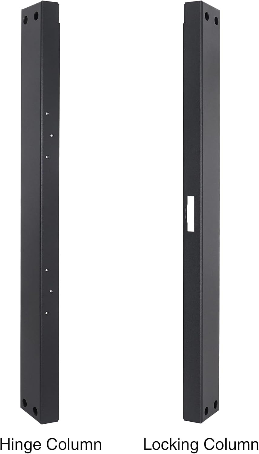 Sound Town Server Rack Doors, for STRK-M12U Server Rack (STRK-DS12U)
