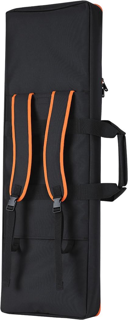 Roland CB-V61 | Keyboard Carrying Bag | For 61-Note Keyboards | Fits GO:KEYS 3, GO:KEYS 5, FANTOM-06, JUNO-D6, E-X10, XPS-60 | Durable & Comfortable Design | Backpack Straps | Accessory Pocket