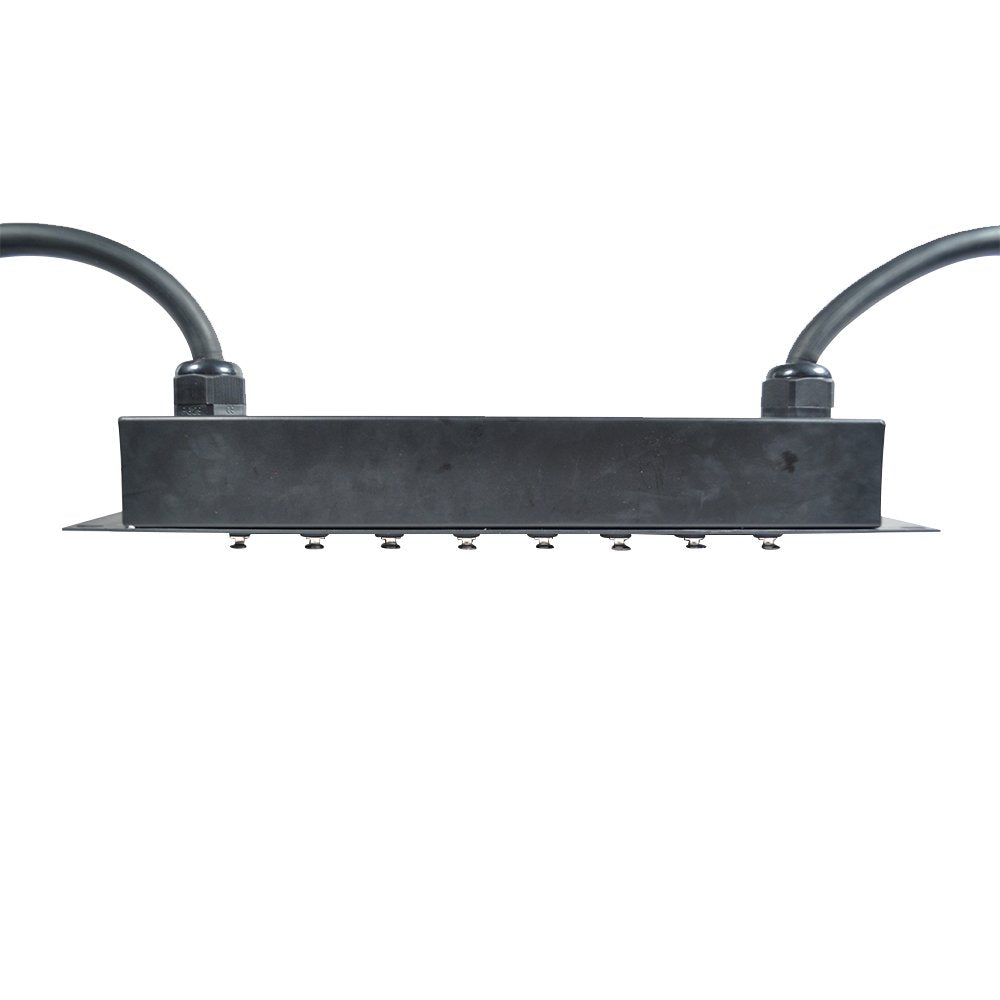 Seismic Audio - SARMSS-16x1515 - 16 Channel XLR TRS Combo Splitter Snake Cable Two 15' XLR trunks - Rack Mountable