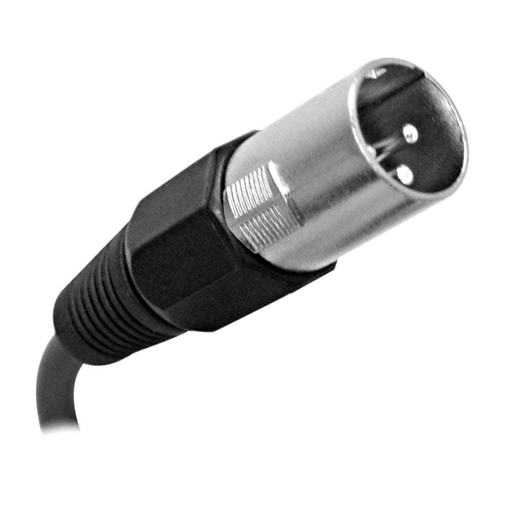 Seismic Audio - SAXLX-100-6 Pack of 100' Multiple Color XLR Male to XLR Female Microphone Cables - Balanced - 100 Foot Patch Cords