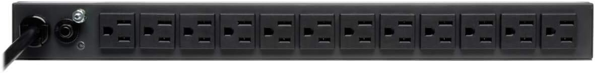 Tripp Lite PDU Basic 13 NEMA 5-15R Outlets 5-15P Input 1.8kW 6ft Cord 1URM (PDU121506)