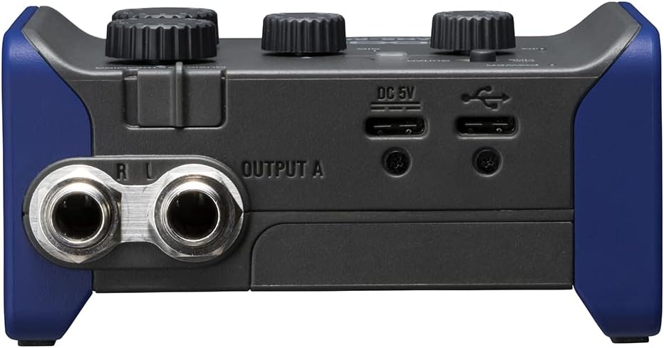 Zoom AMS-24 USB Audio Interface for Musicians & Podcasters with 2 Inputs, 4 Outputs, Loopback, Direct Monitoring & Bus Power for PC, Mac, iOS & Android