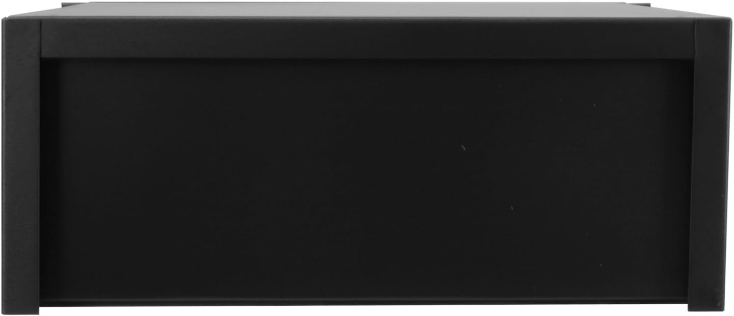 Penn Elcom 3234LK 4 Space (4U) Steel Rack Drawer with Slam Latch & Keyed Lock, 15.25 Inch Deep