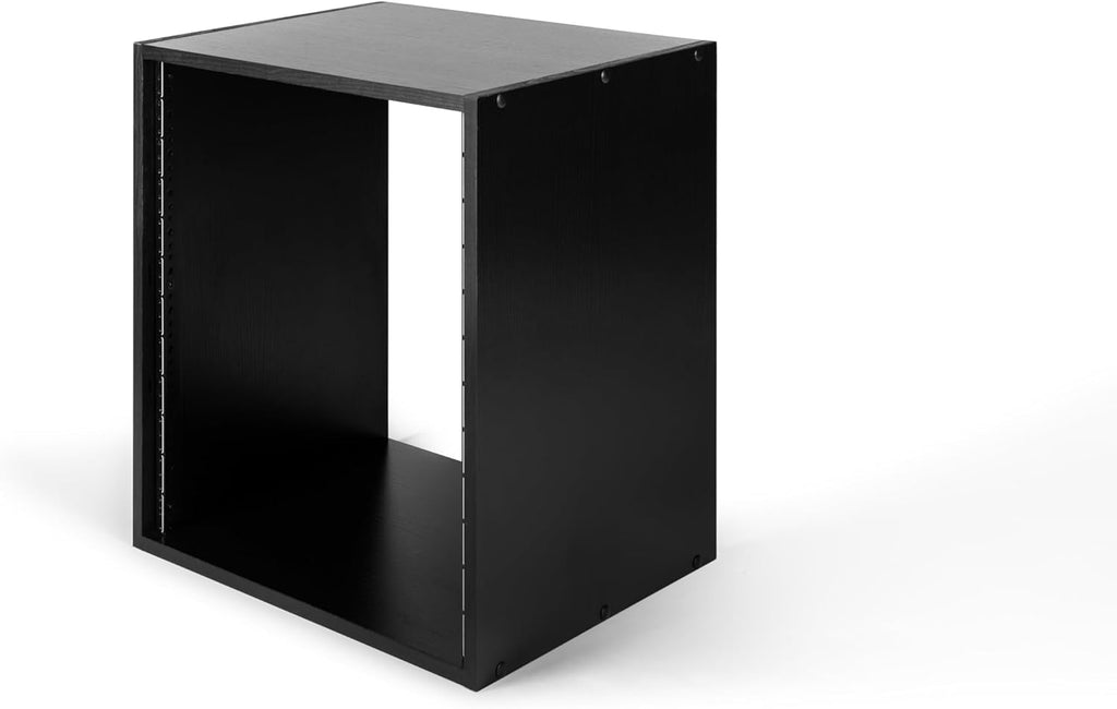 Gator Cases Content Creator Series Wooden Studio Rack Case with 15.25' Rackable Depth, 12U (GR-STUDIO-12U)