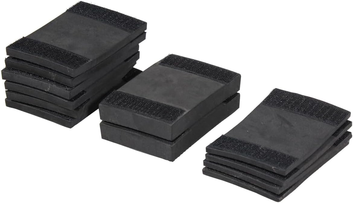 ProX T-TTBL Turntable Travel Case, Pro Audio Foam Kit, Universal Style, Black on Black