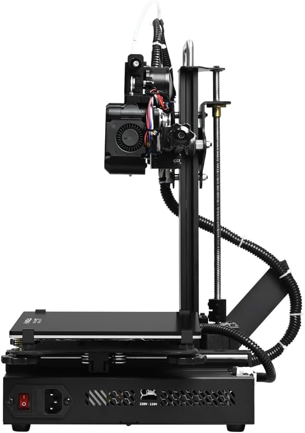 TRONXY Small High Speed 3D Printer, CRUX 1S Desktop Mini 3D Printer for Beginners, Proximal Printhead with Dual-axis Metal Guide, Build Size 7.09x7.09x7.09 inch