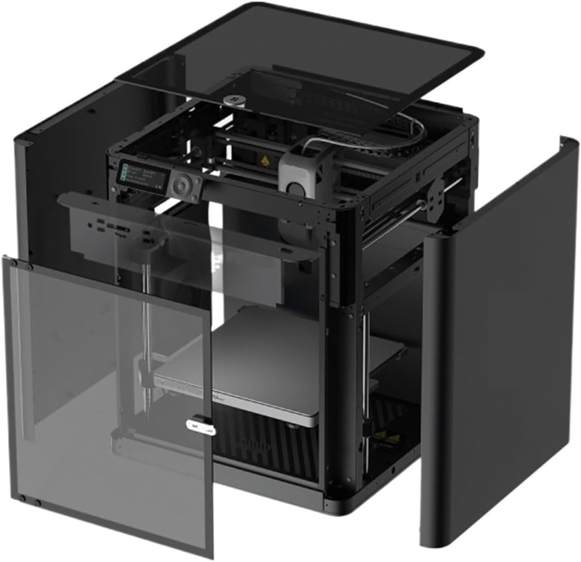 For bambu Lab P1 Series 3D printing accessories upgrade Parts from P1P to P1S(Right side panel)