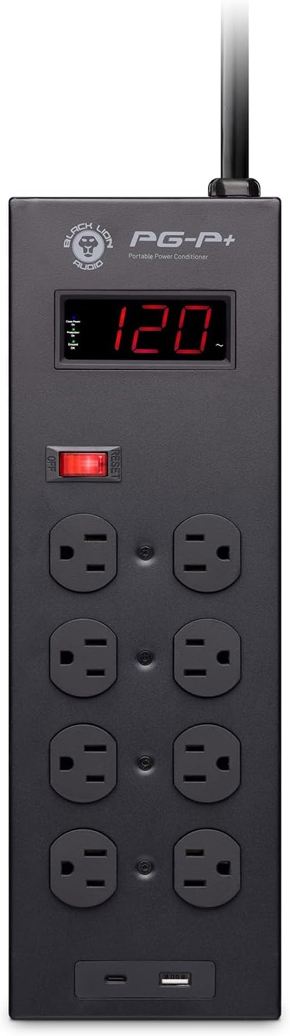 Black Lion Audio PG-P Plus Portable Power Conditioner and Surge Protector
