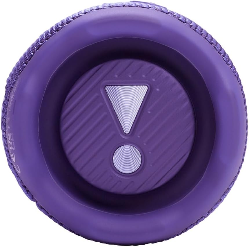JBL FLIP 7 Waterproof Portable Speaker Bundle with gSport Carbon Fiber Case (Purple)