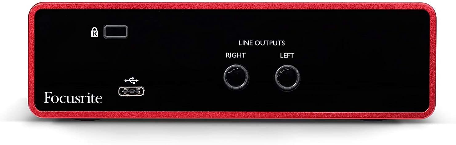 Focusrite Scarlett Solo 3rd Gen USB Audio Interface Bundle w/LyxPro Cardioid Condenser Mic, Shockmount, Pop Filter, XLR Cable, Metal Mic Stand, Studio Headphones & Focusrite Creative Software Kit