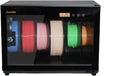 3D Printer Filament Storage Box, 6 Spool Capacity, Air Tight Dry Box with Humidity Control (20%-25% RH), Transparent Glass & Aluminum Alloy, Noiseless & Stackable Design for PLA/ABS/PETG
