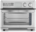 Cuisinart Air Fryer Toaster Oven with Extra-Large Capacity, 1800W Stainless Steel Oven with Digital Display, Bake, Broil, Roast & Air Fry Options, Adjustable Temperature, TOA-95NAS