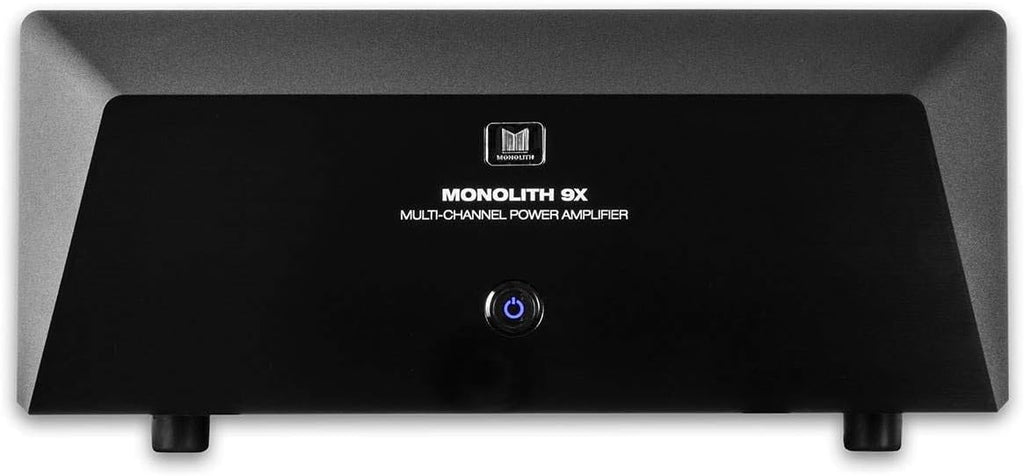 Monolith Multi-Channel Home Theater Power Amplifier - Class AB, with 9 Channels (3x200 Watts + 6x100 Watts) Into 8 Ohms, XLR and RCA Inputs