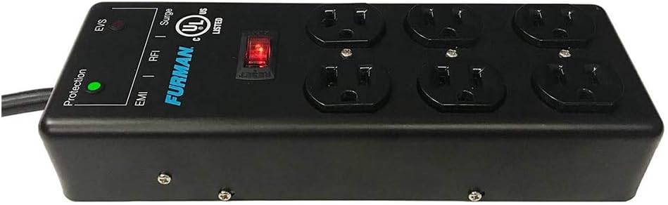 Furman SS-6B-PRO 15' 6-Outlet Surge Protector (2-Pack) Bundle