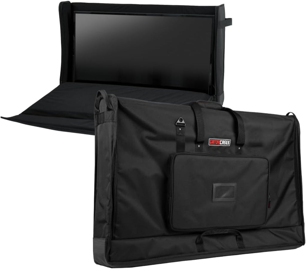 Gator Cases Padded Nylon Carry Tote Bag for Transporting LCD Screens, Monitors and TVs, 40' - 45' screen Size (G-LCD-TOTE-LG)