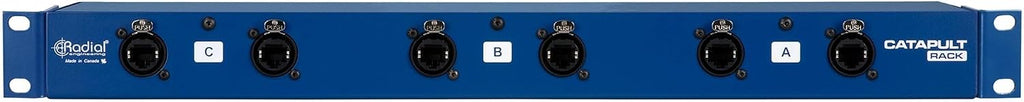 Radial Catapult Rack TX 12-channel Cat 5/6 Analog Audio Snake