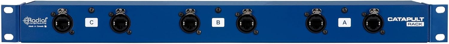 Radial Catapult Rack TX 12-channel Cat 5/6 Analog Audio Snake