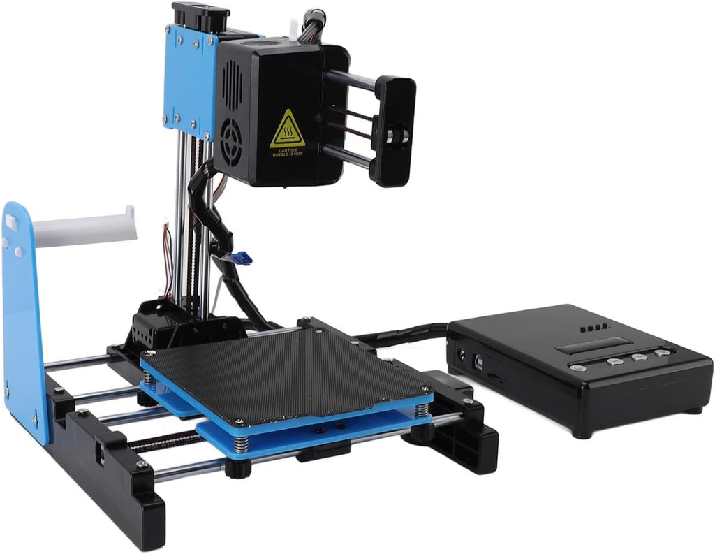 3D Printer for Beginners, Filament High Speed Small 3D Printer 3D Printing Machine for DIY Enthusiasts 100x100x100mm Printing Size (US Plug)