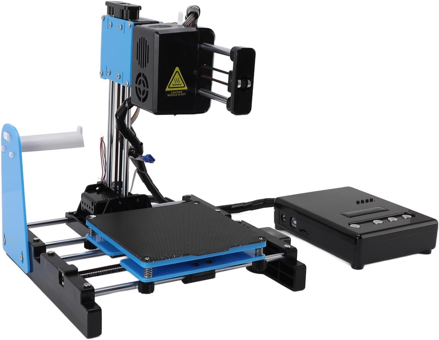 3D Printer for Beginners, Filament High Speed Small 3D Printer 3D Printing Machine for DIY Enthusiasts 100x100x100mm Printing Size (US Plug)