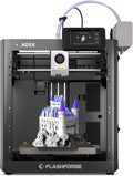 FLASHFORGE AD5X Multi-Color 3D Printer with IFS,Fully Auto Leveling FDM 3D Printer with Max 600mm/s High Speed Printing and Max 300°C Nozzle,Large Printing Size 220 * 220 * 220mm