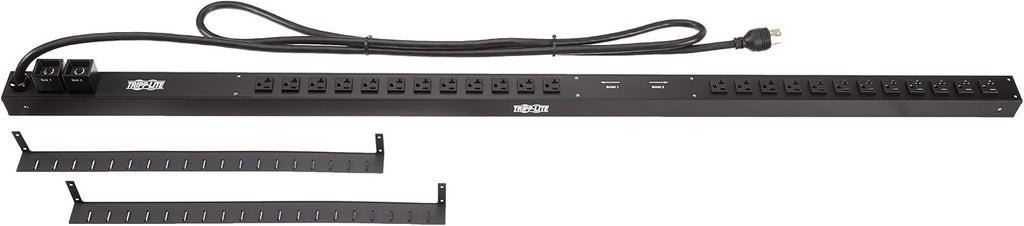 Tripp Lite PDU Basic 24 5-15/20R L5-30P 2.9kW 120V 10ft Cord 63.75in 0U (PDUV30)