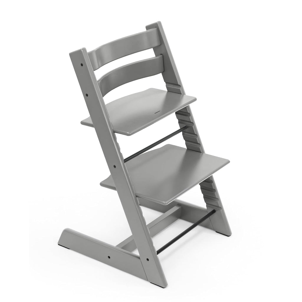 Tripp Trapp by Stokke Adjustable Wooden Storm Grey Baby High Chair (Chair Only)