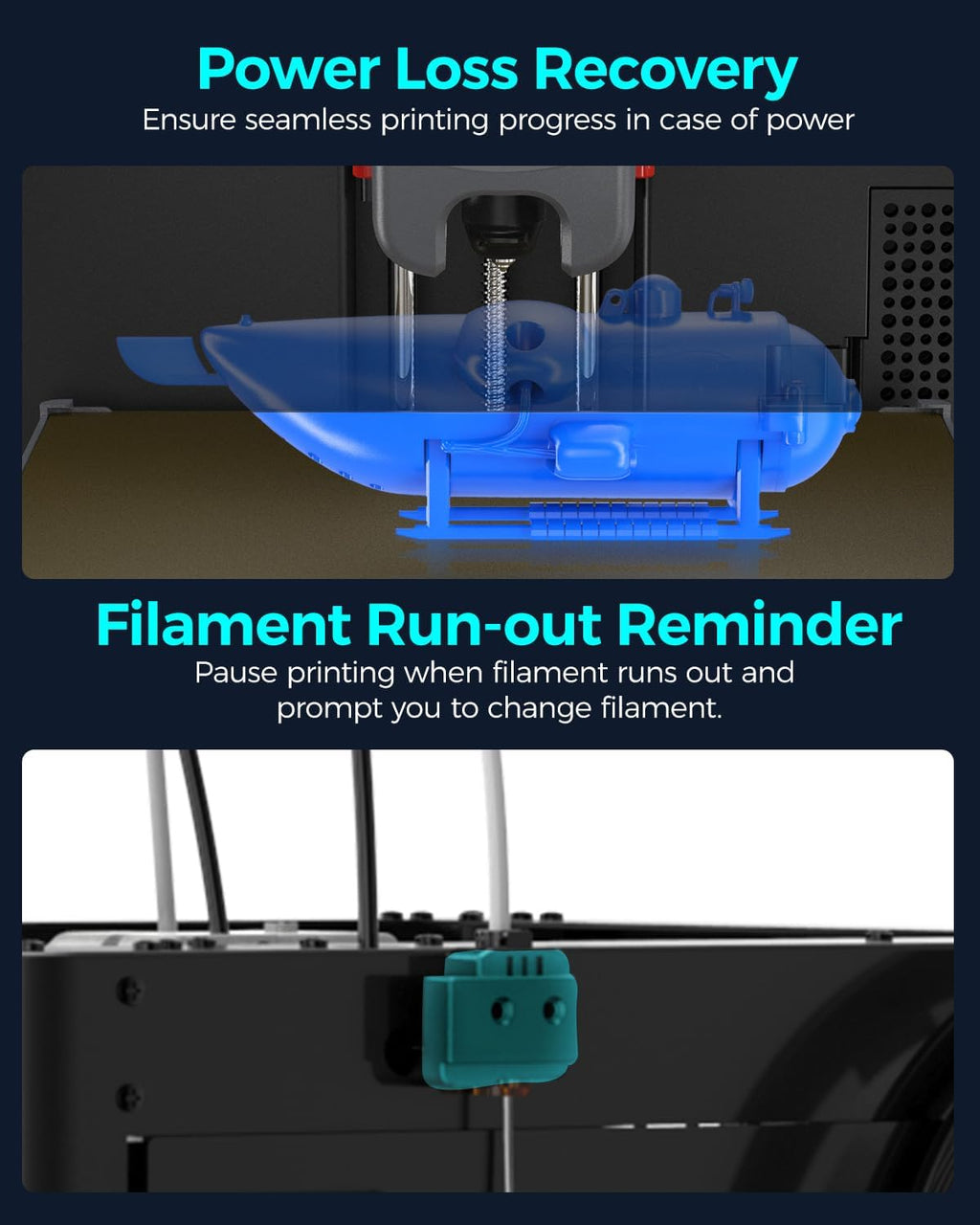 FLASHFORGE Adventurer 5M 3D Printer High Speed Max 600mm/s with Auto Leveling, 3-Second Nozzle Change, 220×220×220mm Printing, 280°C Direct Drive for Kids/Beginners/Home