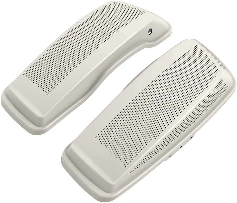 Advanblack Saddlebag Dual 6x9 Speaker lids, Audio Covers Fit for H-D Touring, Road Glide, Street Glide Special, Road King, 2014 2015 2016 2017 2018 2019 2020 2021 2022 2023