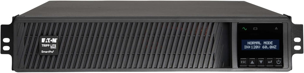 Eaton Tripp Lite Series SMART1500RMXL2U 1500VA Rack Mount UPS Battery Backup, Pure Sine Wave, 1440W, Extended Run & Network Card Option, 8 Outlets, 120V, AVR, Uninterruptible Power Supply