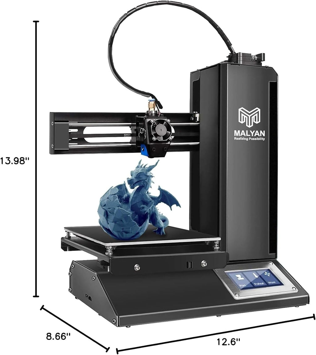 MALYAN M320 FDM Mini 3D Printer,Fully Assembled 3D Printers Easy for Beginners and Kids, High Printing Accuracy, Printing Size 150 * 150 * 150 mm