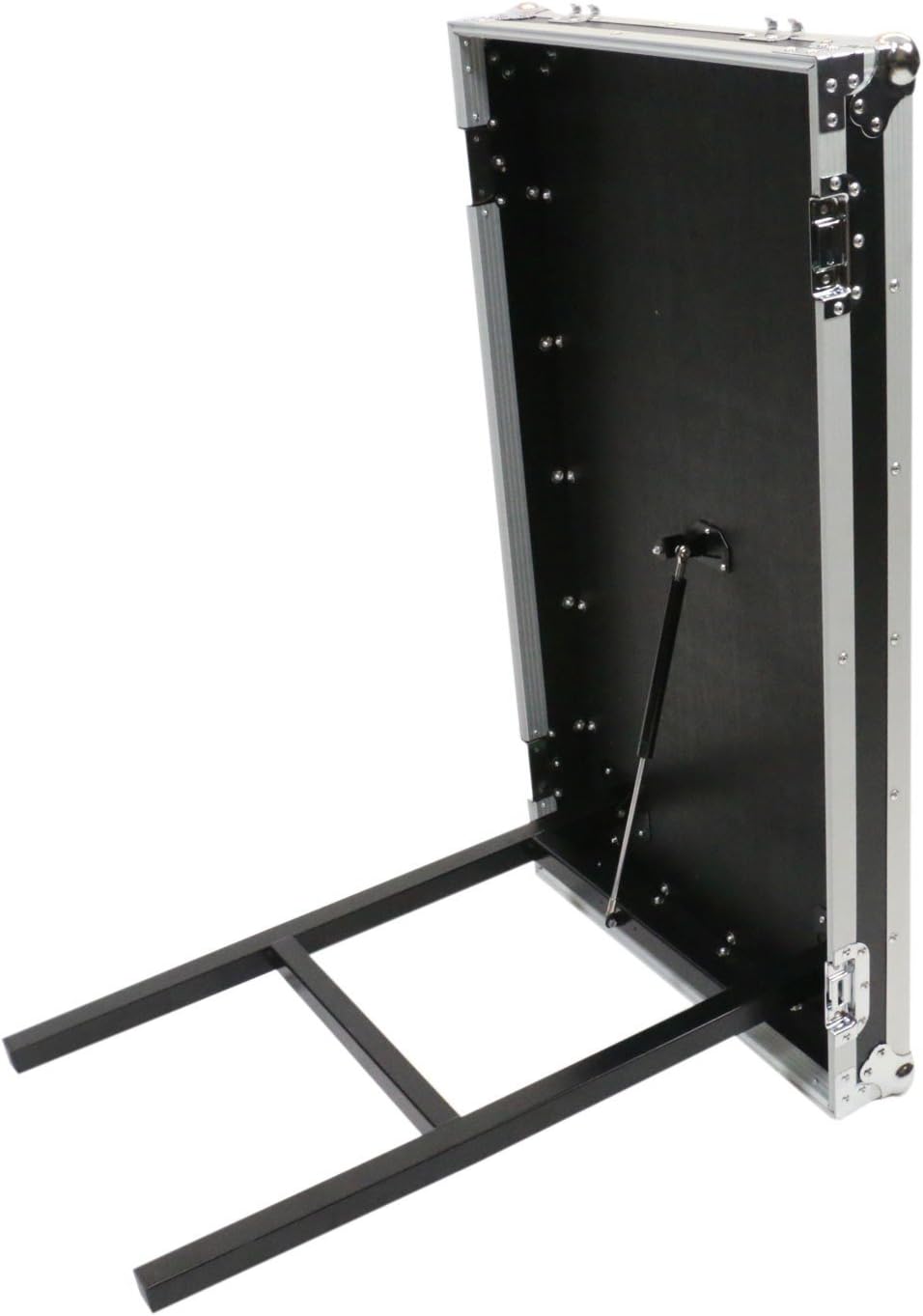 OSP Cases | ATA Road Case | 20-Space Amp Rack | 20' Deep | Standing Lid Table | RC20U-20SL