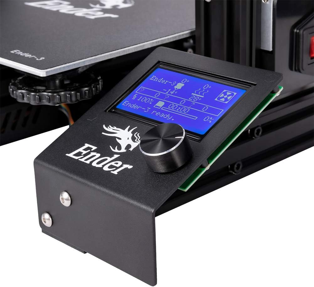 Creality Ender 3 Series Printer with Direct Drive Extruder, CR Touch Auto Bed Leveling, Dual Z-Axis for Smooth Printing, Silent Motherboard, 220×220×270mm Build Volume (Ender 3)