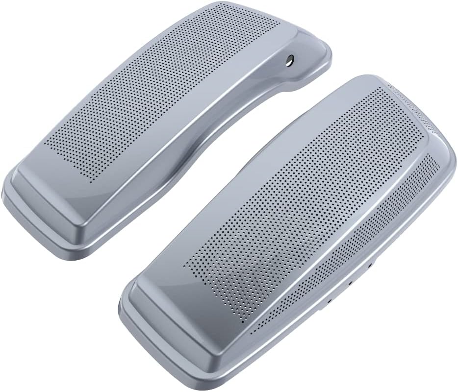 Advanblack Saddlebag Dual 6x9 Speaker lids, Audio Covers Fit for H-D Touring, Road Glide, Street Glide Special, Road King, 2014 2015 2016 2017 2018 2019 2020 2021 2022 2023