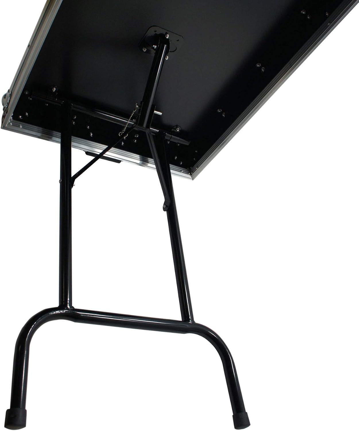 Harmony Audio HCTABLE48 Portable 48' Wide DJ Workstation Table 30' Height Fast Setup