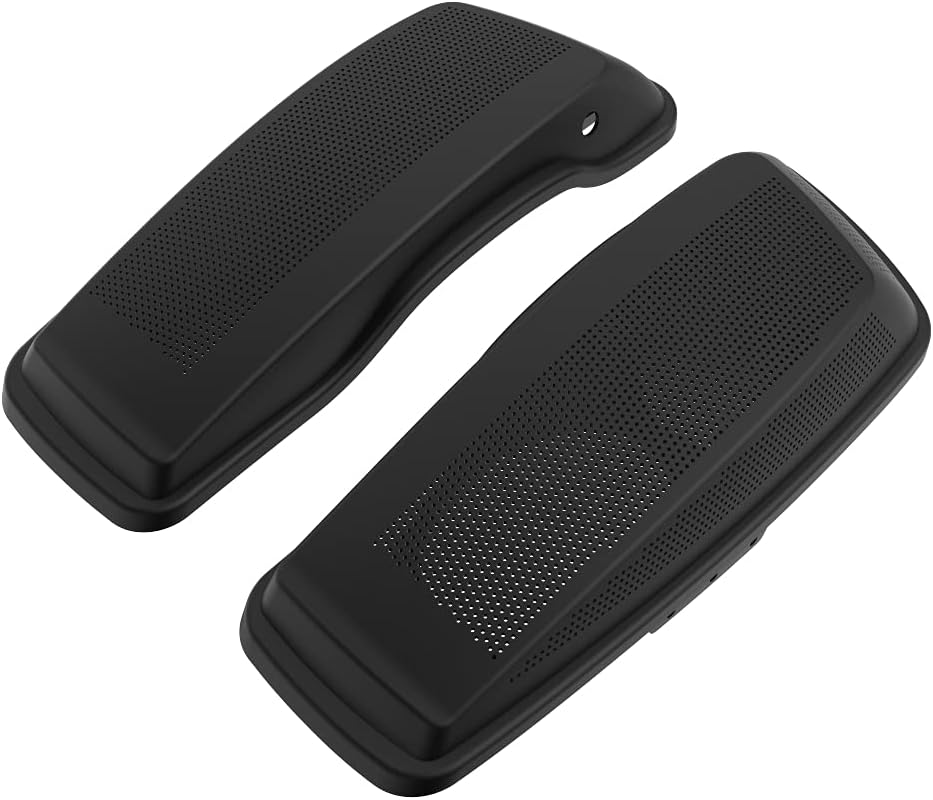 Advanblack Saddlebag Dual 6x9 Speaker lids, Audio Covers Fit for H-D Touring, Road Glide, Street Glide Special, Road King, 2014 2015 2016 2017 2018 2019 2020 2021 2022 2023