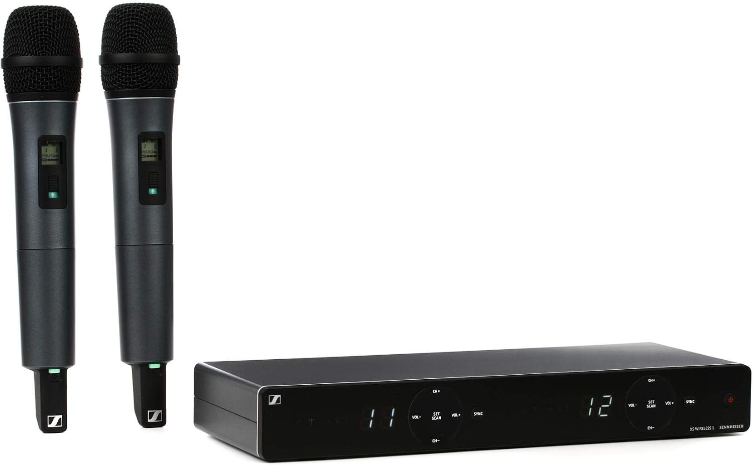 Sennheiser XSW 1-835 Dual Channel Wireless Microphone System,Black
